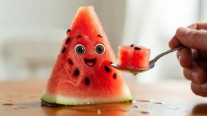 🍿 Милые крошечные фруктовые малыши пробуют настоящие фрукты 🍍✨Часть 4