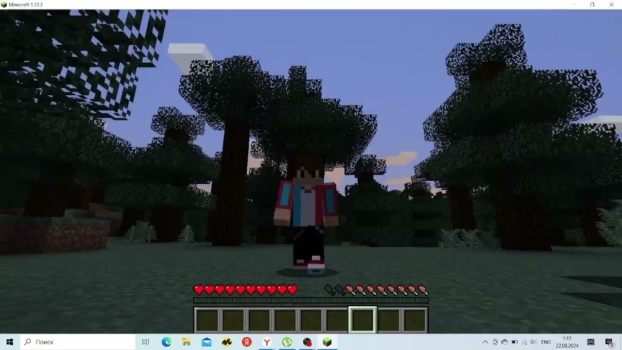 мой брат скинул меня со скалы в в Майнкрафте L Компот Салливан Minecraft