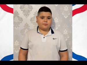 Assyrian boy from Russia Maxim Shaginov.