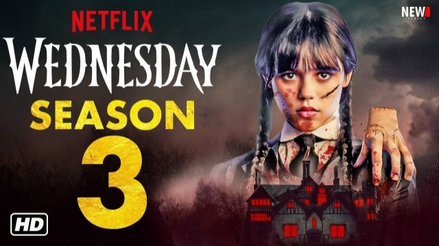 Уэнсдэй 3 - Wednesday 3 - Анонс третьего сезона смотреть онлайн