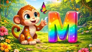 Мультик для детей | Английский алфавит с песенкой ABC | Развивающий, обучающий мультик для малышей.