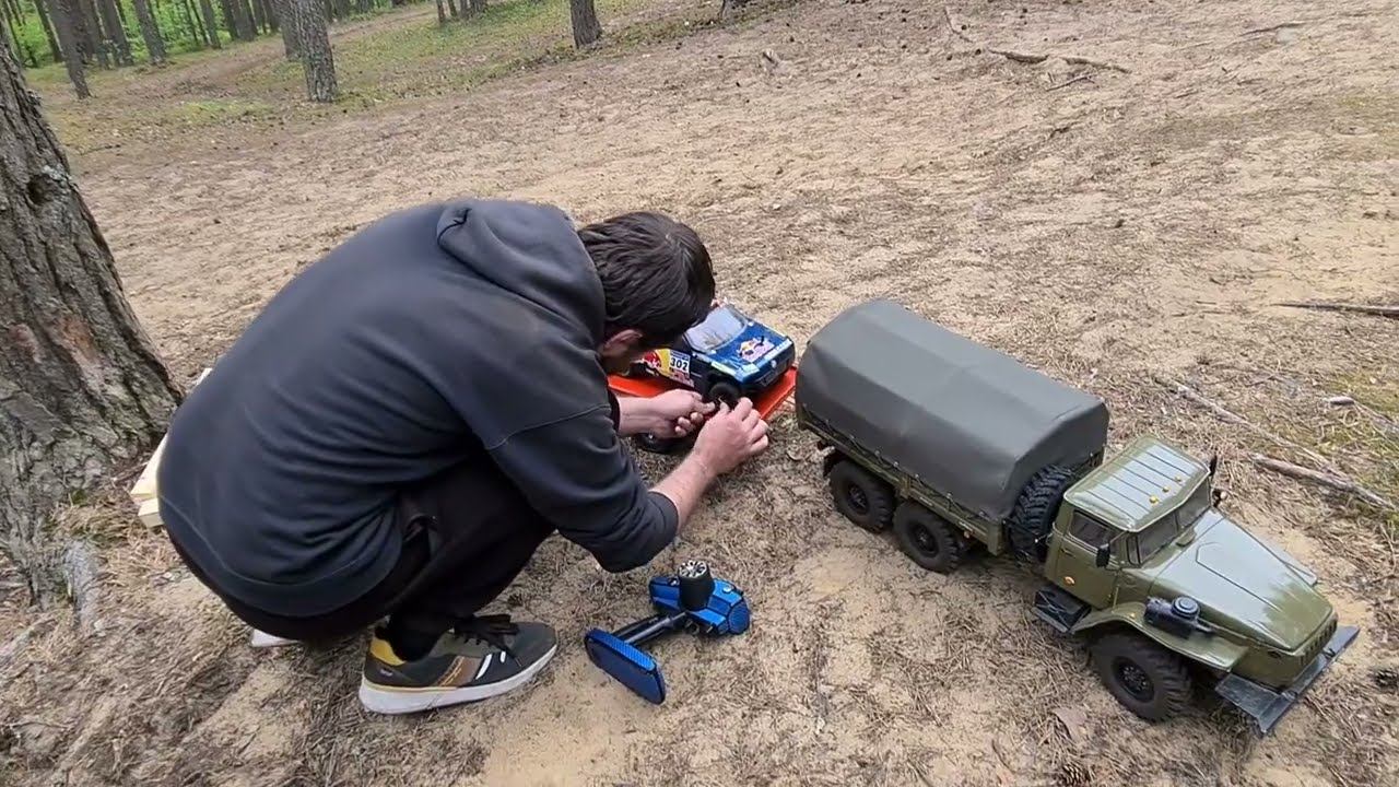 RC Урал 4320 110. Грузовой RC off-road. Модельный HardBody-слёт ФТ 2022