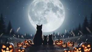 Желание при свечах и таинственная тень | Трогательная Хэллоуинская ночь кошачьей семьи Мью Мью 🕯️🐾