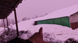 Наша "зимняя" электроизгородь