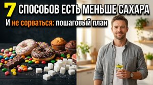 7 способов есть меньше сахара и не сорваться: пошаговый план