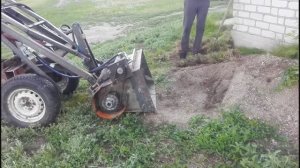 Конечно с такой техникой можно заниматься бетонными работами. Самодельный миксер на погрузчик