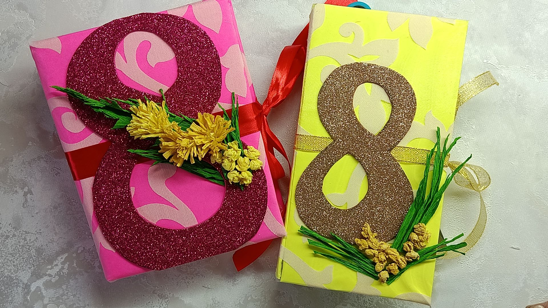 Поделка на 8 Марта Коробочка из бумаги Шкатулка своими руками