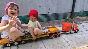 На что способен грузовик на радиоуправлении, Tamiya 1/14