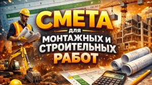 Автоматическая смета в Google Таблицах для строительных и монтажных работ