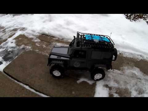 RC Trophy Defender  D90. Первый выезд. И опять на сборочный стол....