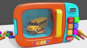 Разноцветные машинки, горки, мячики и шарики! Мультик для детей.