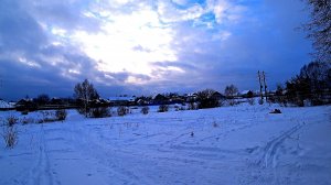 В деревне с горы детства. Здесь прошло моё детство. Немного ностальгии.
