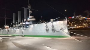 Крейсер 1 - го ранга Балтийского флота "Аврора".