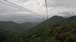 Гонконг. Фуникулёр на остров Лантау.