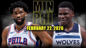 23.02.2026 | ОБЗОР МАТЧА | Миннесота Тимбервулвз - Филадельфия Сиксерс | Highlights