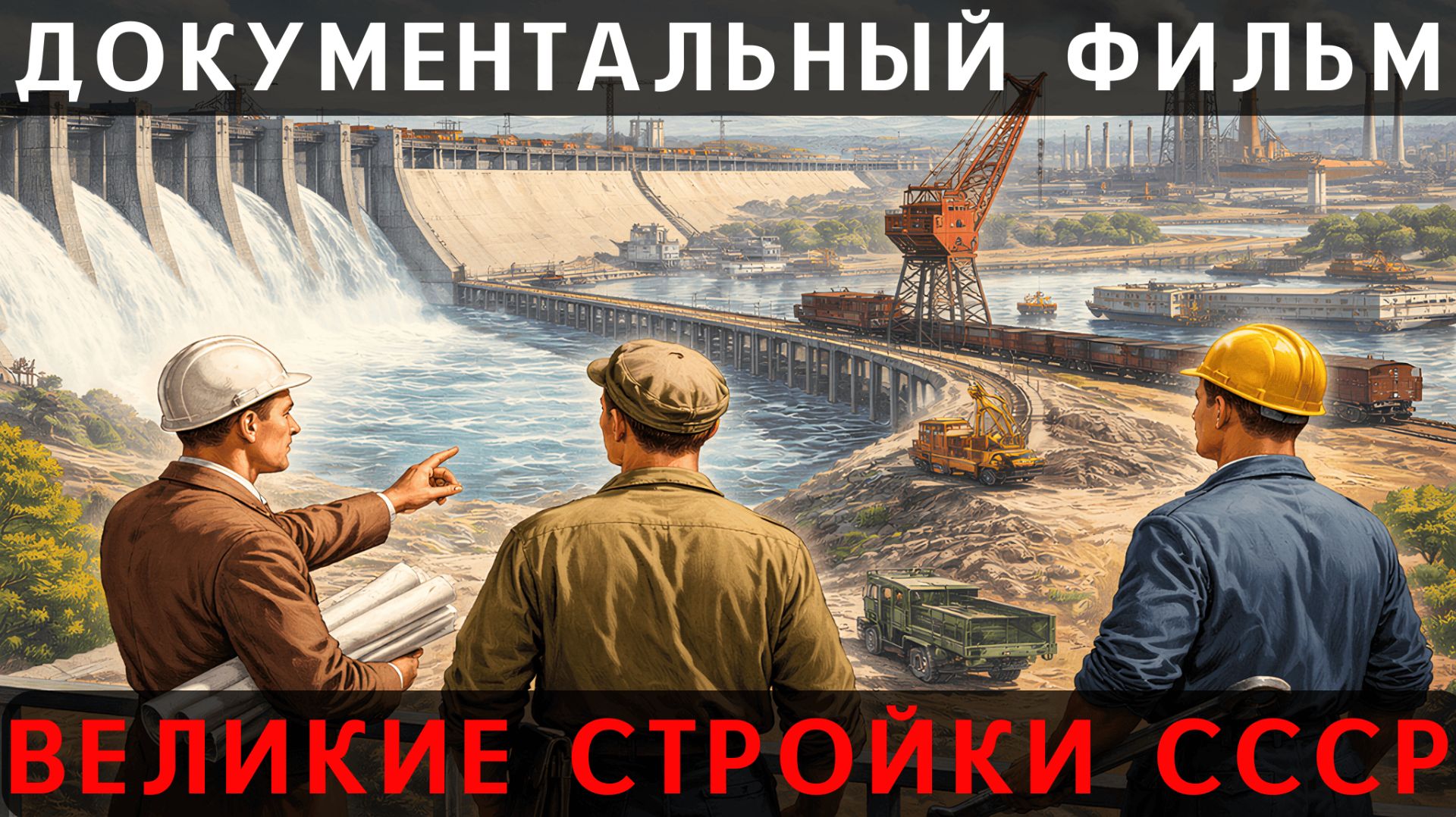 Великие Стройки СССР Как Символ Индустриальной Эпохи. Документальный фильм.