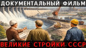Великие Стройки СССР Как Символ Индустриальной Эпохи. Документальный фильм.