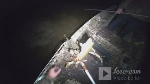 ночная рыбалка на строгу.как учил дед!ванна рыбы