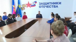 «Классная встреча» с настоящим героем