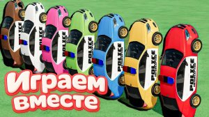 МУЛЬТИКИ ПРО РАЗНОЦВЕТНЫЕ МАШИНКИ И ТРАКТОРЫ ДЛЯ ДЕТЕЙ 🛻 ГОНКИ ТРАКТОРОВ ДЛЯ ДЕТЕЙ №4