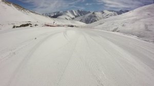 Прокат по закрытой трассе до нижней станции Мамисон