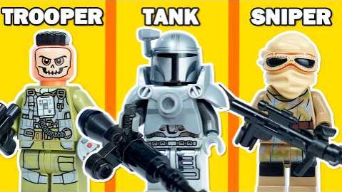 ЛЕГО Я собрал САМОЕ ОПАСНОЕ ВОЙСКО в LEGO Star Wars. смотреть онлайн