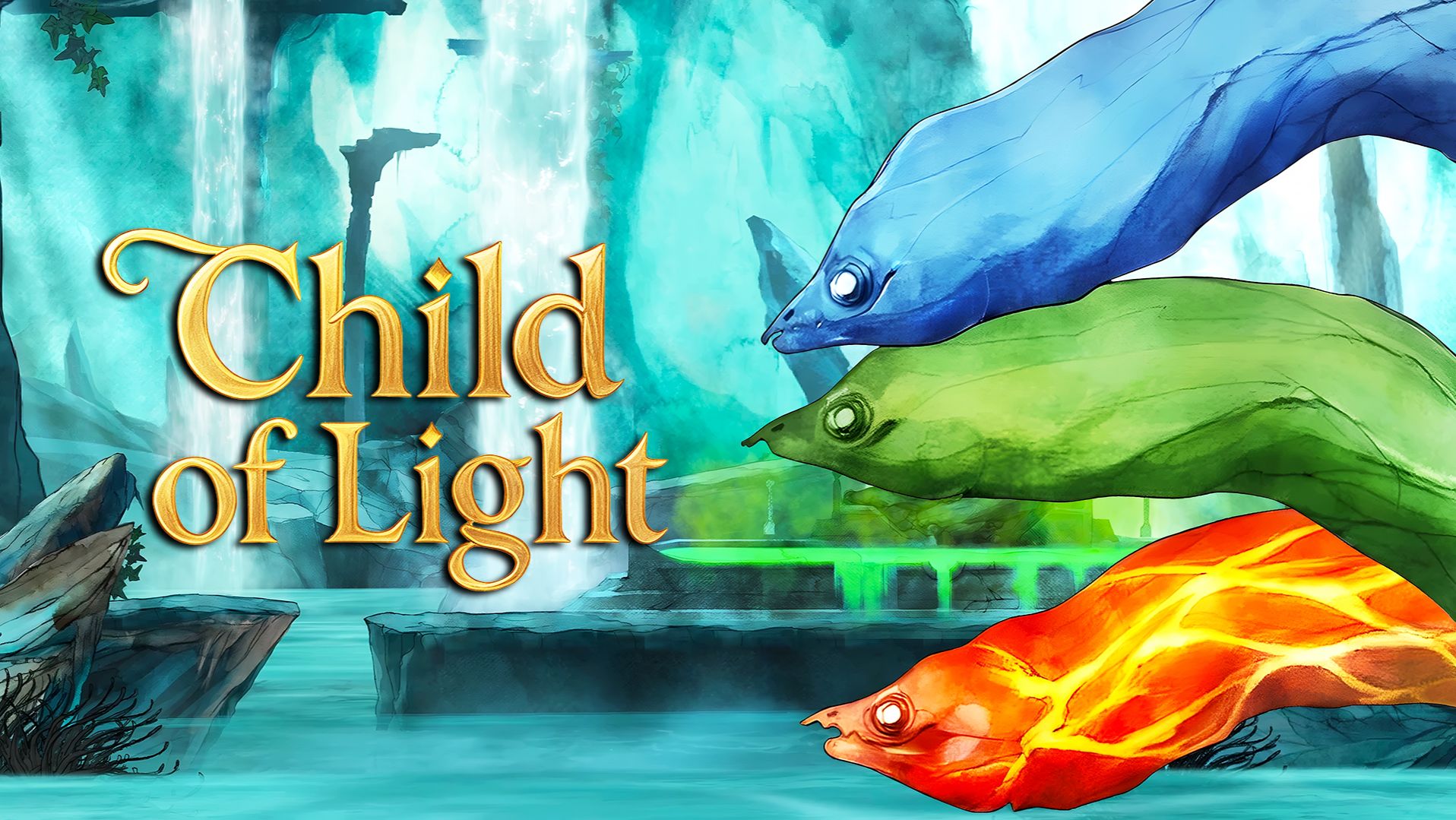Бой с Гидрой - Child of Light #3 смотреть онлайн