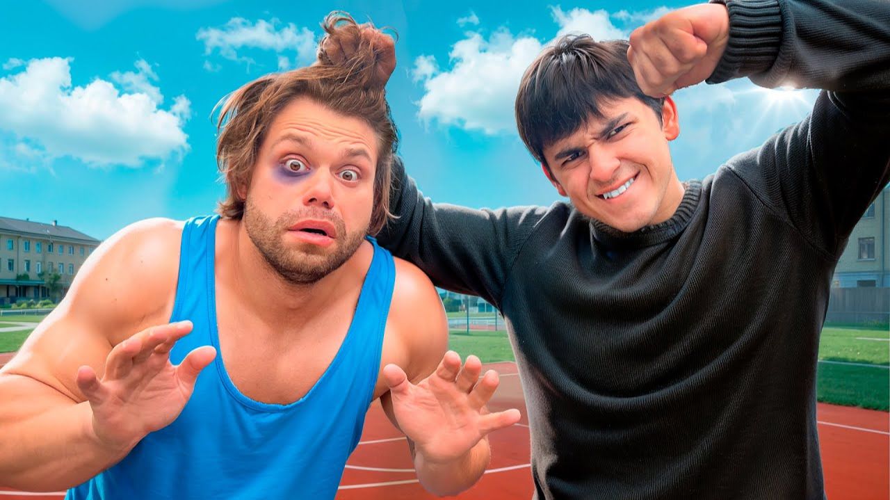 САМЫЙ СИЛЬНЫЙ СТАЛ ТРУСОМ 😱 НАРВАЛСЯ НА ХУЛИГАНОВ !!! смотреть онлайн