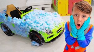 Супер Сеня притворяется рабочим АВТОМОЙКИ и Другие Веселые серии с МАШИНКАМИ