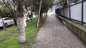 Анапа сегодня дождливая! Прогулка по улице Калинина. 25 февраля 2026.