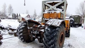 Легендарная лебёдка на К-700  / Новые возможности Кировца