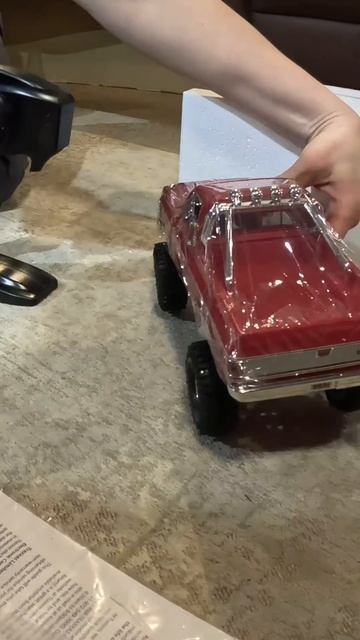 Traxxas TRX-4M Chevy K10 High Lift Cheyenne Schwarz 1/18 4WD Scale Crawler