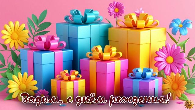 Вадим с днём рождения