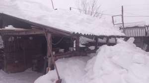Нижний Шкафт 2026 год. Зима. Куда девать снег?