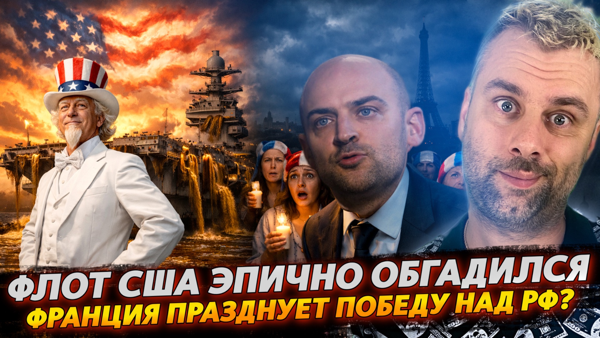 ФЛОТ США ЭПИЧНО ОБГАДИЛСЯ | ФРАНЦИЯ СНОВА ПРАЗДНУЕТ ПОБЕДУ НАД РФ смотреть онлайн