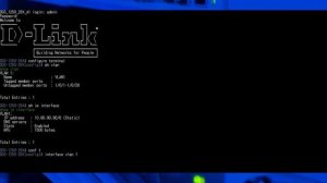 Интерфейс командной строки коммутатора D-Link DGS-1250-28X/RU. Назначение IP-адреса интерфейсу