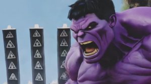 ЗЛОЙ СИНИЙ ХАЛК ПРОТИВ СУПЕРГЕРОЕВ И ЛЮДЕЙ -ИКС В ГТА 5 НА ПОЛОСЕ ИСПЫТАНИЙ