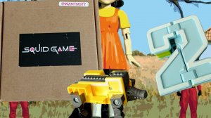 распаковка игр из сериала игра в кальмара👍