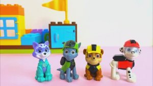 Мимимишки мультик и распаковка с Щенячьим патрулем Сюрприз яйцо - Тролли