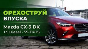 Mazda CX-3 дизель: орехоструйная очистка впуска, ЕГР и коллектора на 80 000 км