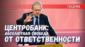 Должен ли ЦБ нести ответственность за свои решения? В ГД попытались к этому принудить