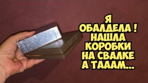 Элла Австралия- Нашла коробочки на свалке. Не мусорка а антикварный магазин