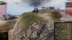 AMX 50 B бой-аттракцион — сальто, таран, прыжки и мега рекорд