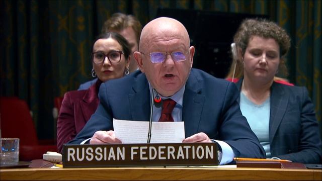 Выступление Постоянного представителя В.А.Небензи на заседании СБ ООН по Украине смотреть онлайн