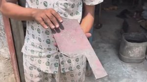 Как изготавливается нож-тесак для разделки мяса.