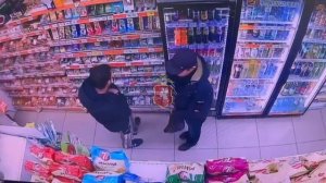 Грабеж в супермаркете