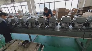 Фабрика по сборке генераторов в Китае