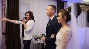 Флэшмоб под трек Wide Awake - Eric Saade на свадьбе Константина и Ольги. Ведущая + Диджей