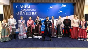 В Сургутском районе организовали большой праздник защитников Отечества