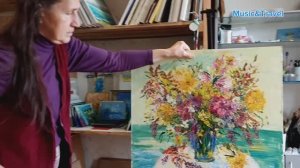 Край, где распускается мимоза, день 22, ч.1 /В мастерской художника Натальи Глущенко